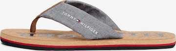 TOMMY HILFIGER Teenslippers in Blauw: voorkant