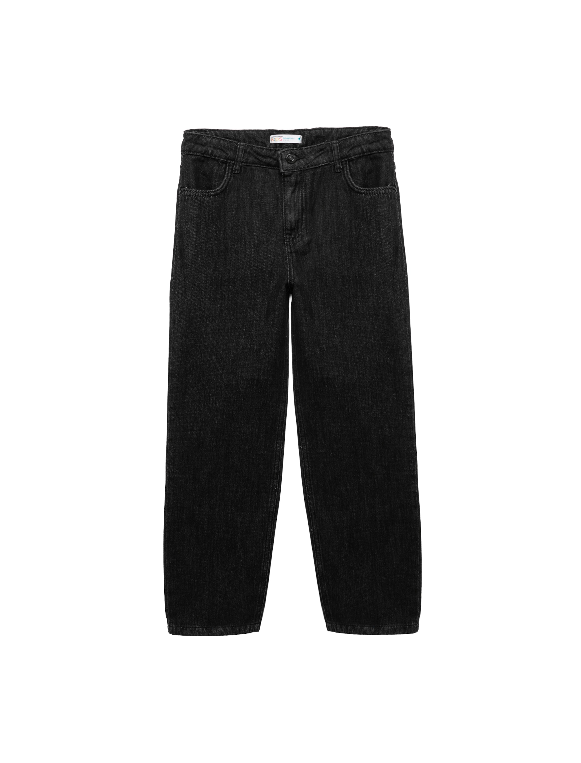 Koton Loosefit Jeans in Zwart: voorkant