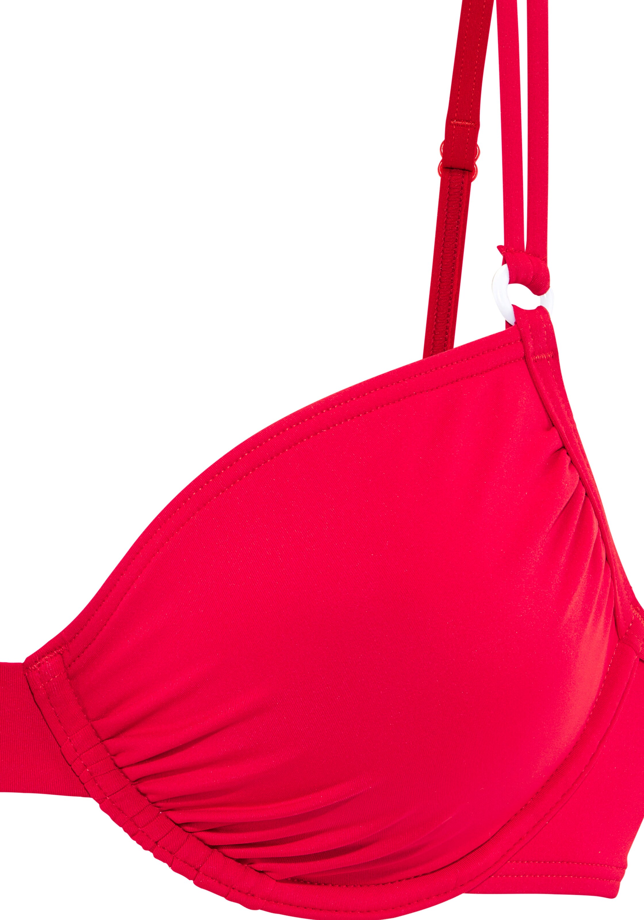 s.Oliver Classic Bikini Top in Red