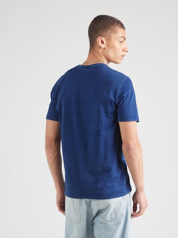 GUESS JEANS - Camiseta en azul
