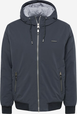 Ragwear Between-season jacket 'MADDY' in Grey: front