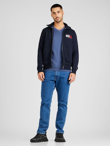 TOMMY HILFIGER Pullover in Blau