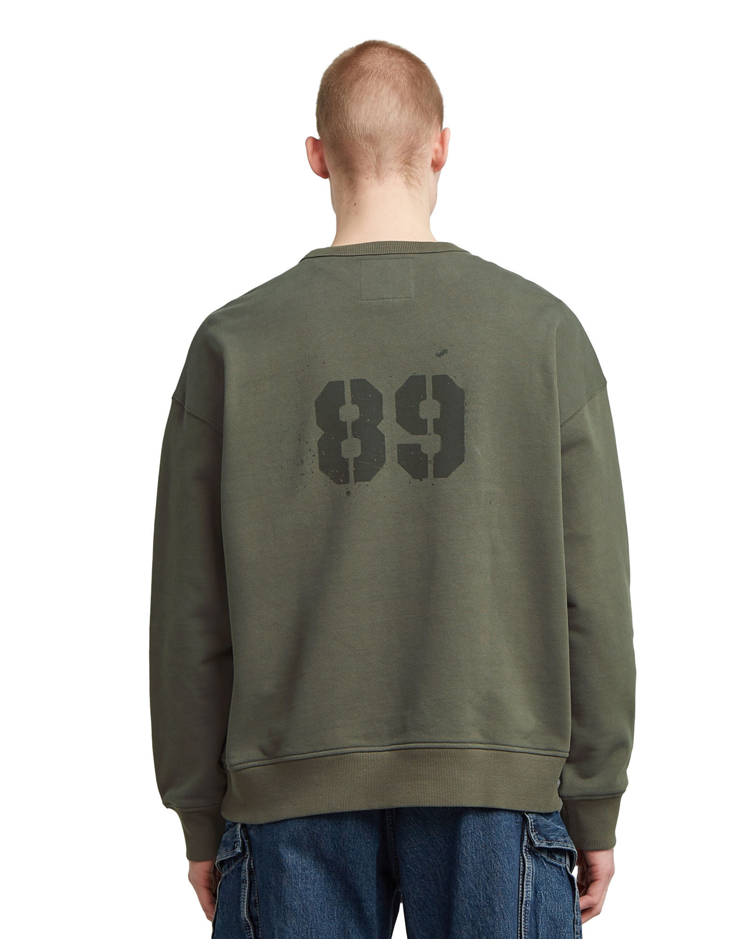 G-STAR Sweatshirt in Green: front