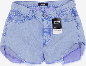 REPLAY Shorts in S in Blue: front