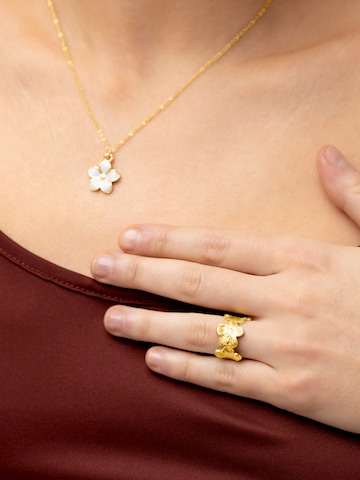 timi of sweden Ring 'Ruta' in Goud
