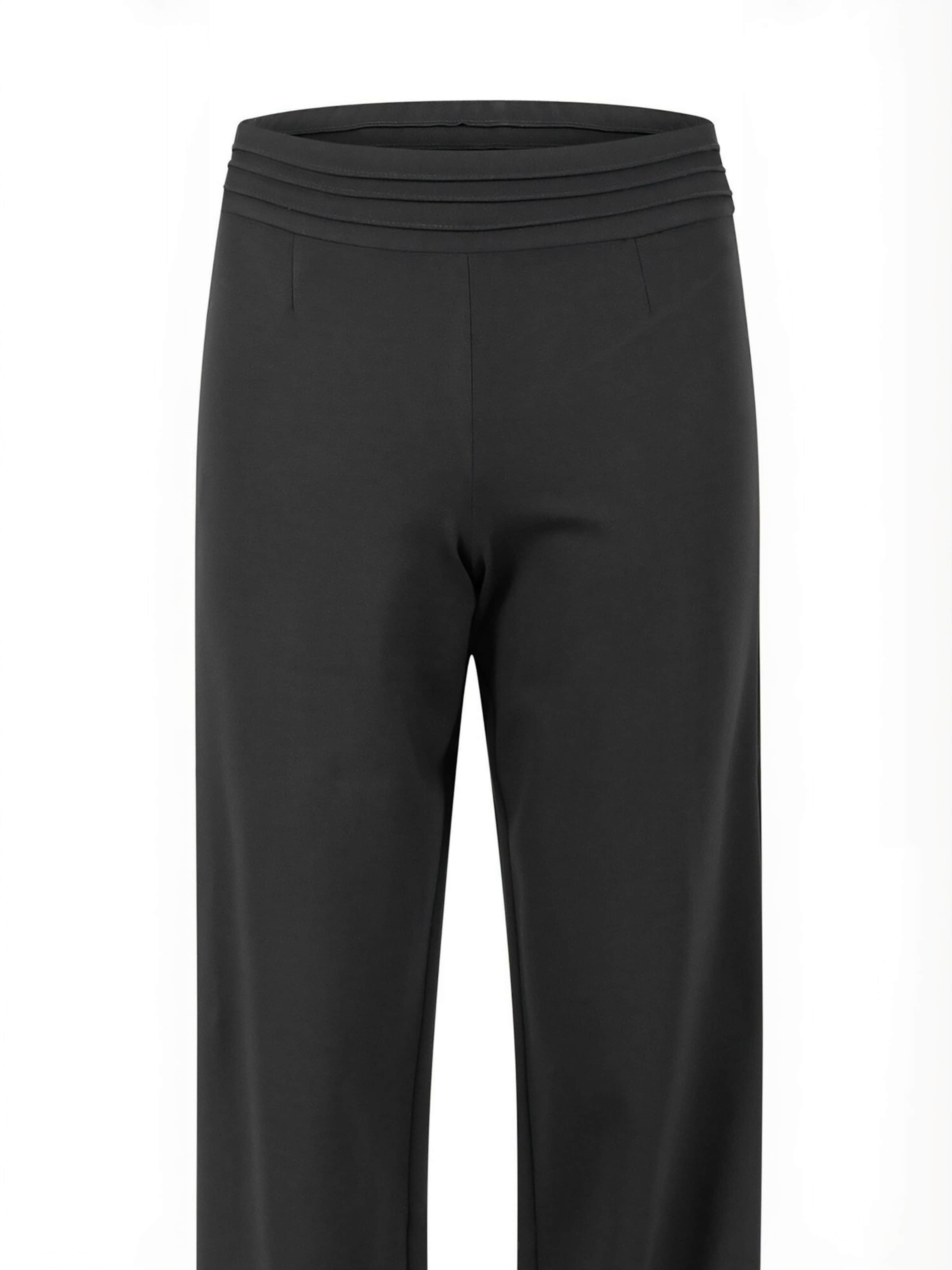 Coster Copenhagen - regular Pantalón ' Scuba ' en negro: frente