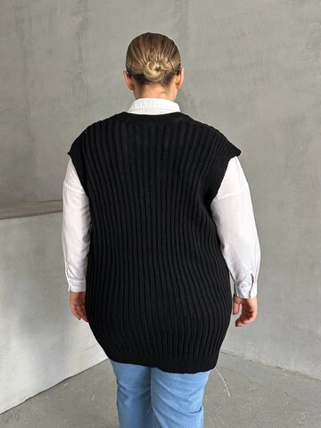 Pull-over Stil Diva en noir