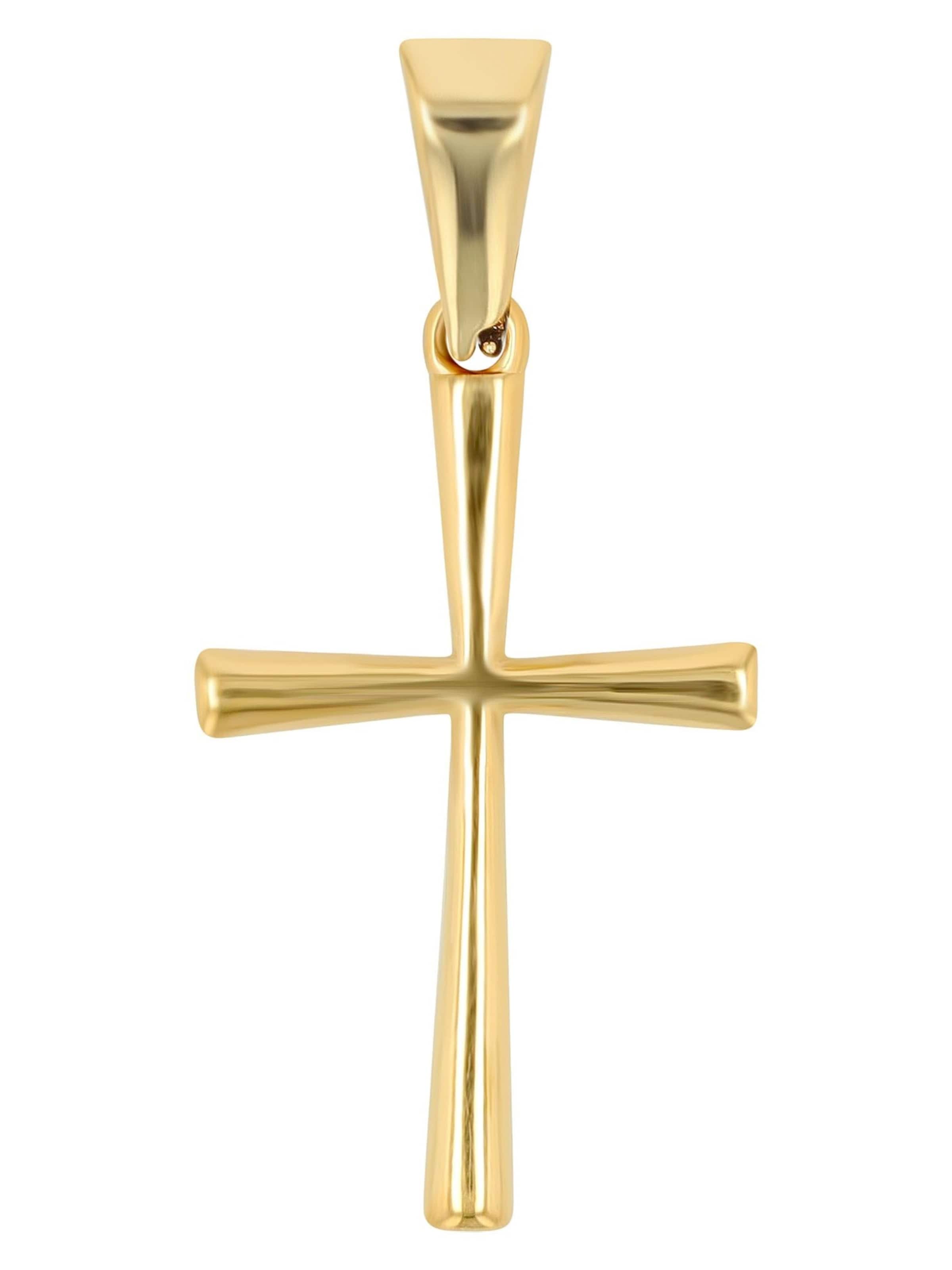 Akzent Pendant 'Mavi, hautverträglich' in Gold: front