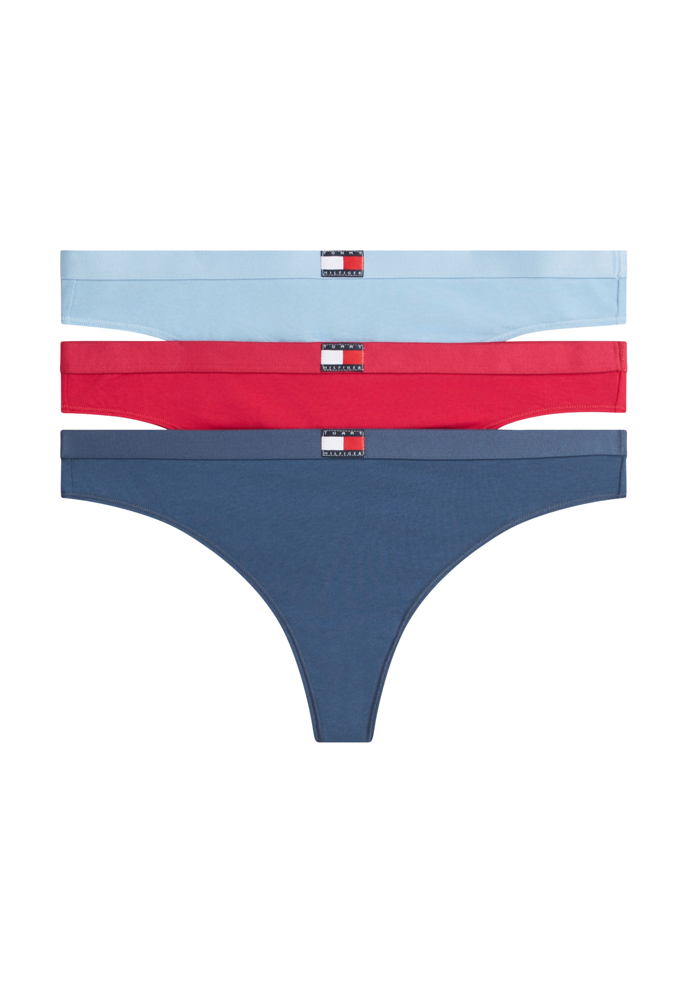 Tommy Hilfiger Underwear String bugyik 'Heritage' - kék: elől