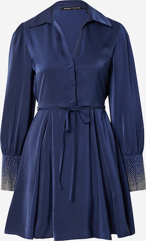 River Island - Vestidos camiseiros em azul: frente