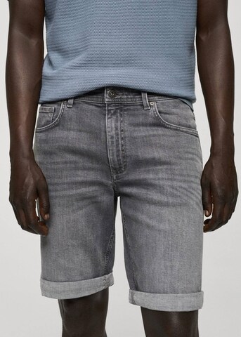 MANGO MAN Regular Shorts 'Rock' in Grau