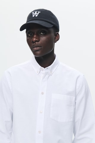 WOOD WOOD Regular fit Button Up Shirt 'WWAdam' in White
