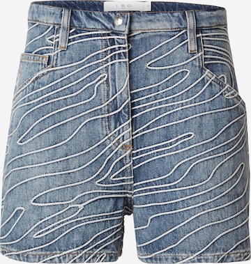 IRO Regular Farkut värissä sininen: etupuoli