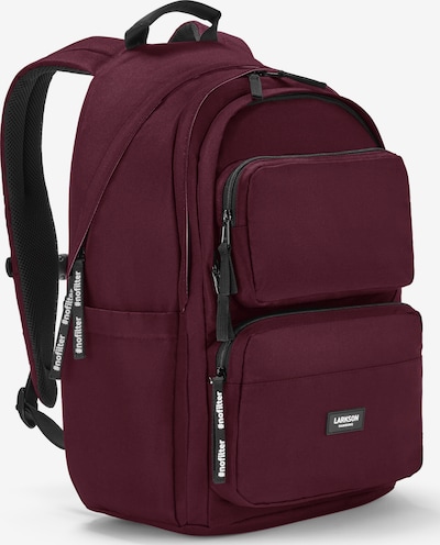 LARKSON Reppu 'No 3 Advanced' koossa One Size värissä viininpunainen / musta / valkoinen, Tuotenäkymä