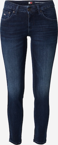 Coupe slim Jean 'SCARLETT' Tommy Jeans en bleu : devant
