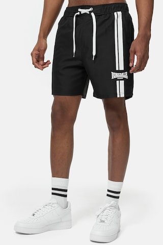 LONSDALE Swimming shorts 'Dalnessie' in Black: front
