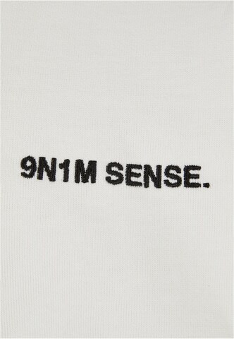 9N1M SENSE Sweatjacka i vit