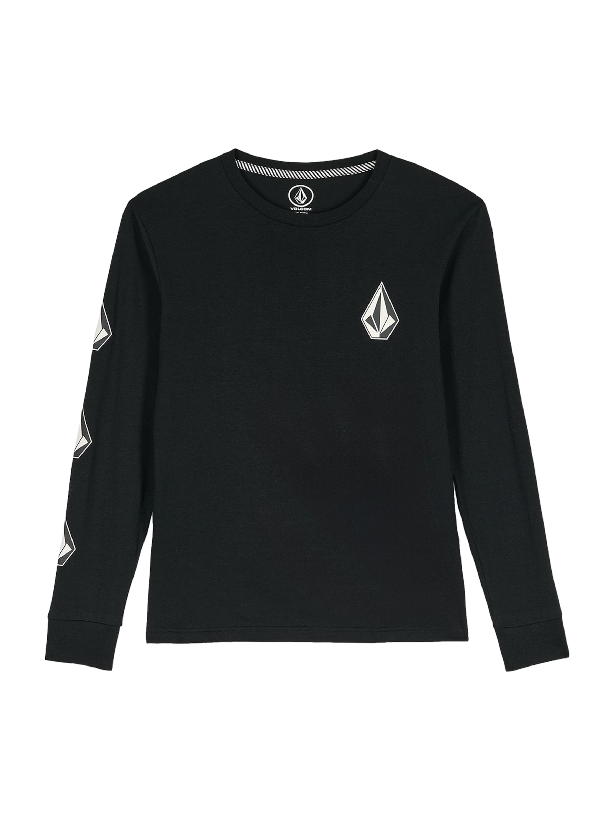 Volcom Shirt 'Iconic Stone' in Black: front