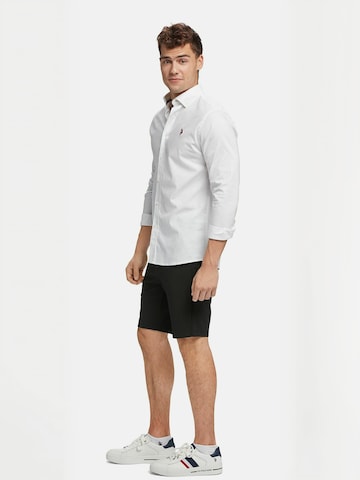 U.S. POLO ASSN. Regular Broek ' UMJack ' in Zwart
