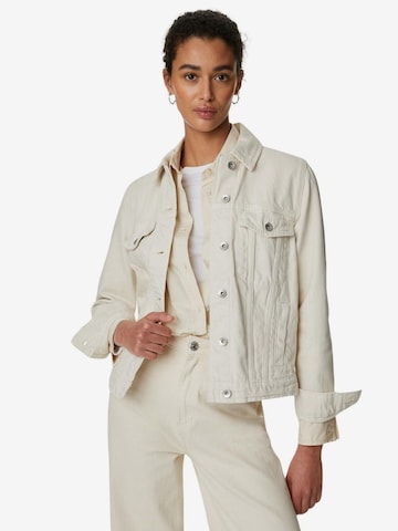 Marks & Spencer Between-Season Jacket in White: front