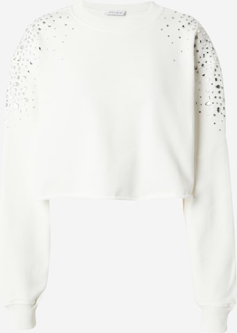 Sweat-shirt MYLAVIE en blanc : devant