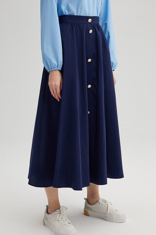 Jupe Touche Prive en bleu