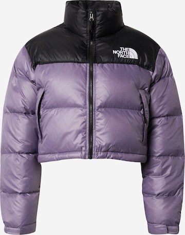 THE NORTH FACE Přechodná bunda 'NUPTSE' – fialová: přední strana