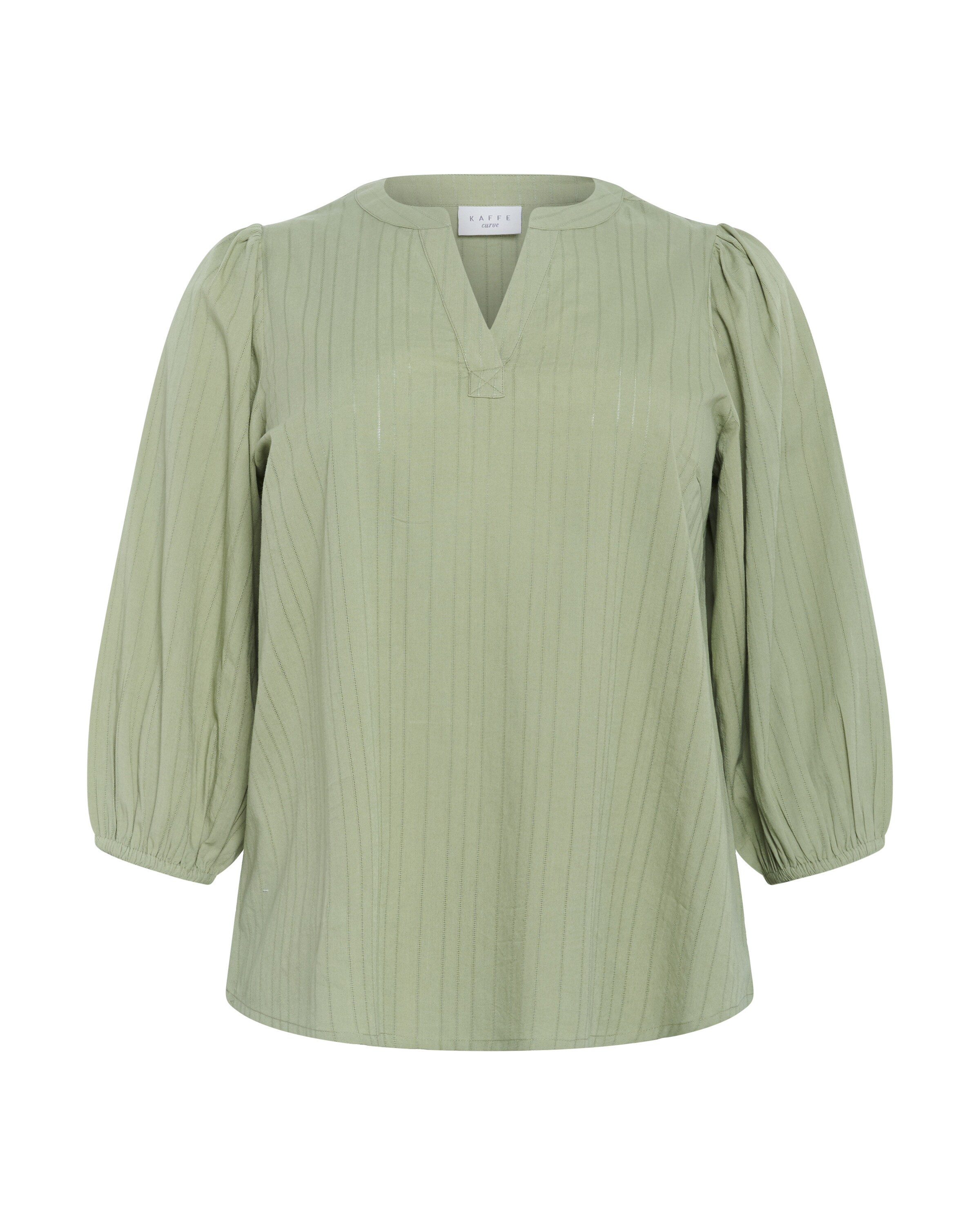KAFFE CURVE - Blusa 'KCJolisa' em verde: frente