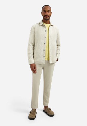 No Excess Regular fit Button Up Shirt in Beige