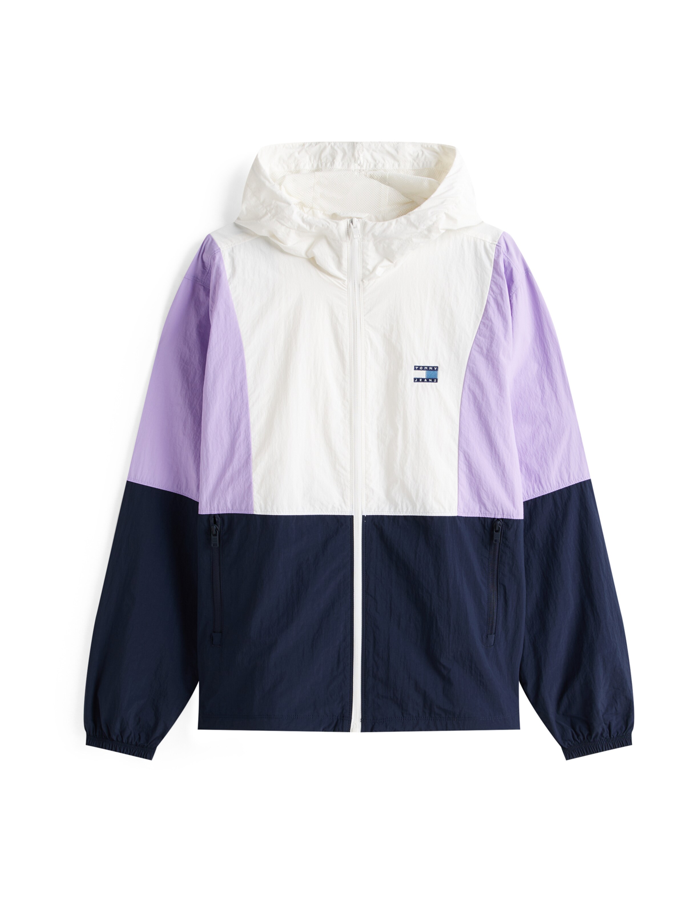 Tommy Jeans Overgangsjakke 'Chicago' i blå: forside