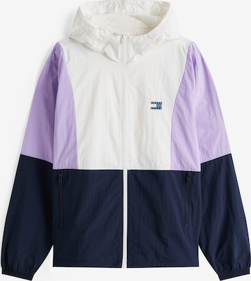 Tommy Jeans Демисезонная куртка 'Chicago' в Синий: спереди