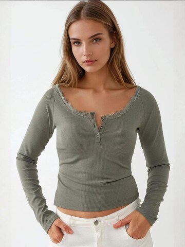 Hiccup - Camisa em verde: frente