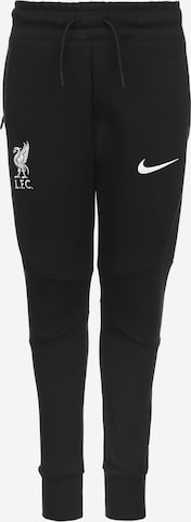 NIKE Workout Pants 'FC Liverpool' in Black: front