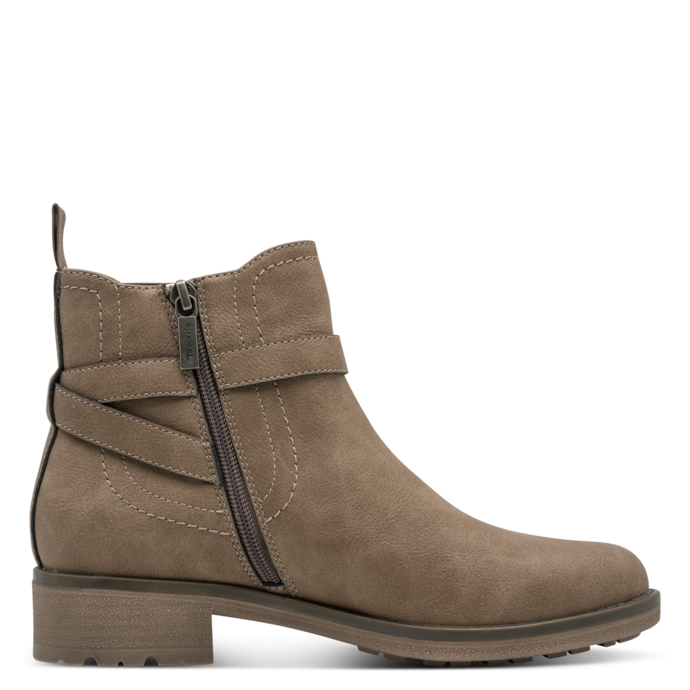 Botine de la Tamaris pe gri