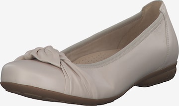 Ballerines GABOR en beige : devant