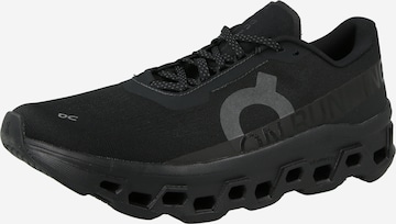 On - Zapatillas deportivas bajas 'Cloudmonster 1' en negro: frente