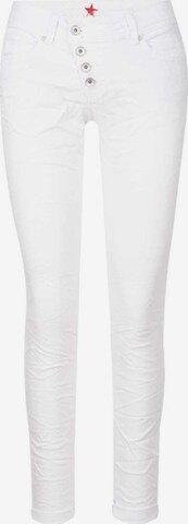 Buena Vista Regular Pants in White: front