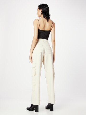 HOLLISTER Wide leg Cargobyxa i beige