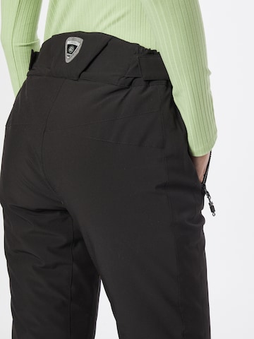 KILLTEC Regular Outdoor Pants 'Siranya' in Black