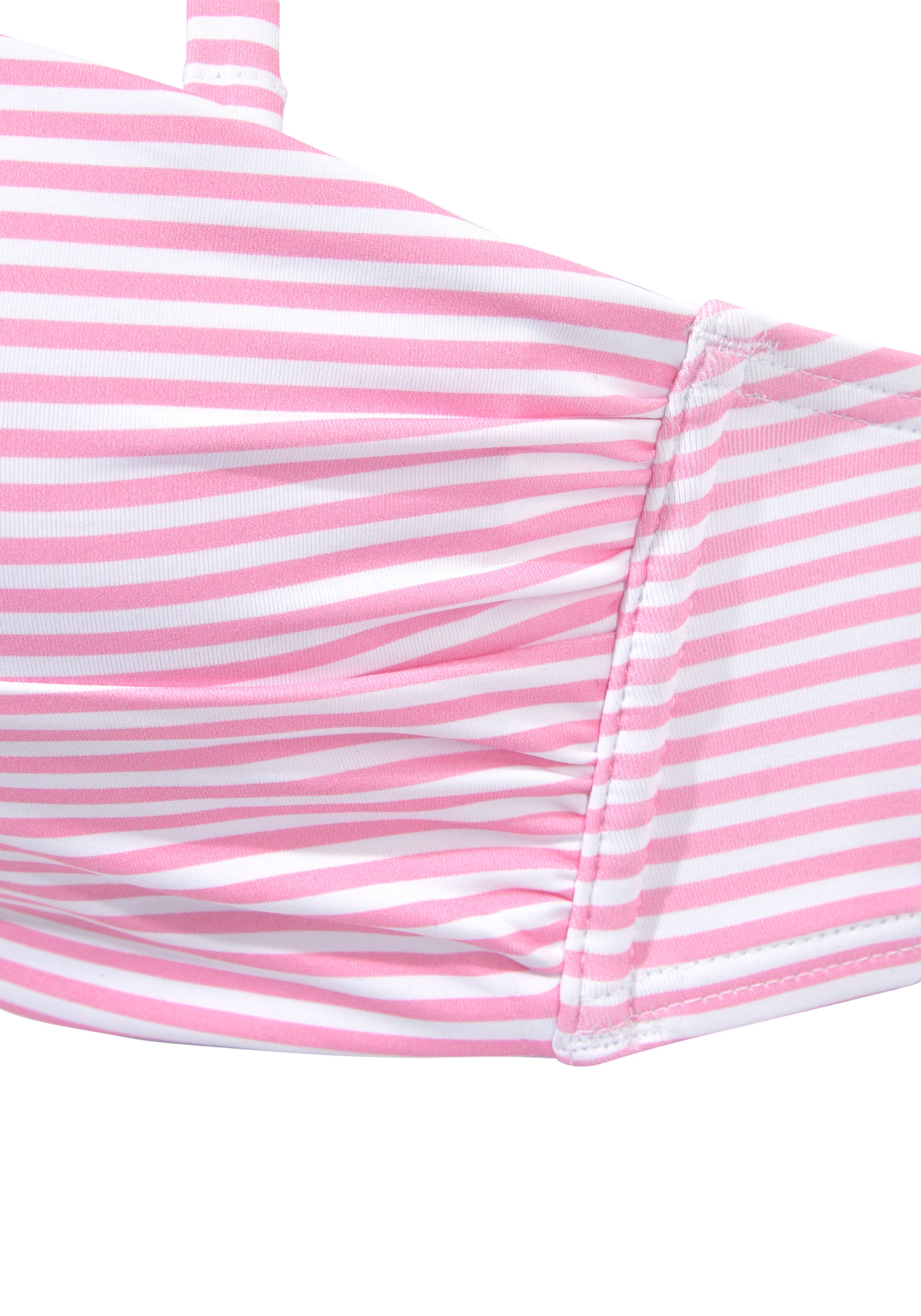 s.Oliver Bandeau Bikini i pink