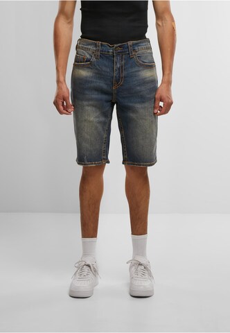 True Religion Regular Shorts 'Rocco' in Blau