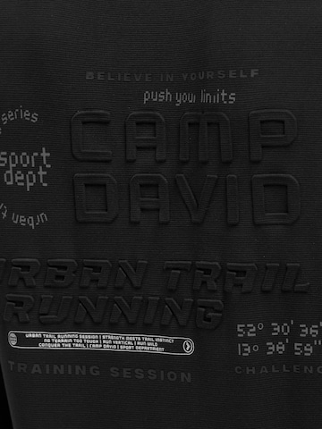 CAMP DAVID Sweatshirt in Black