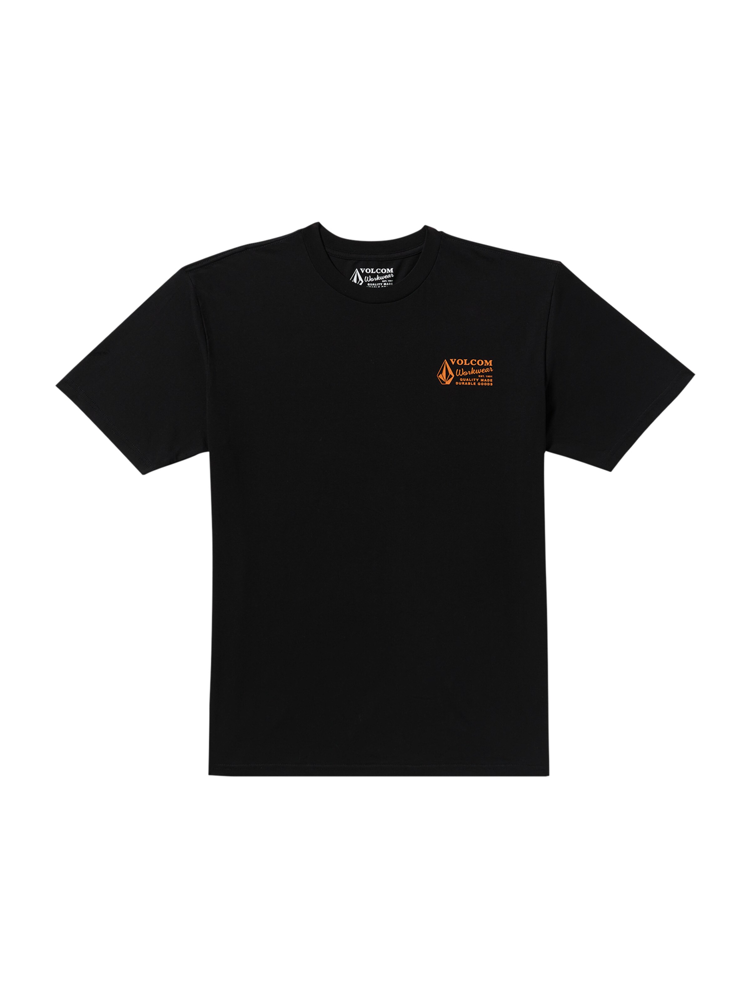 Volcom T-Shirt 'WORKWEAR' in Schwarz: Vorderseite