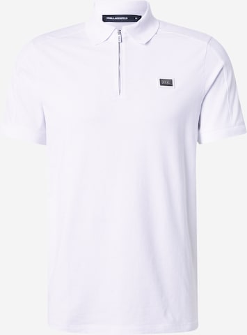 T-Shirt Karl Lagerfeld en blanc : devant