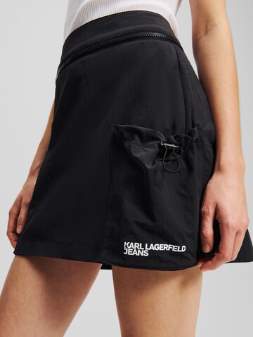 Gonna di KARL LAGERFELD JEANS in nero