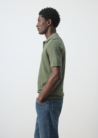 MANGO MAN Poloshirt 'Andrew' in Grün