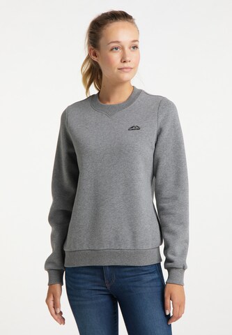 ICEBOUND Sweatshirt in Grijs: voorkant