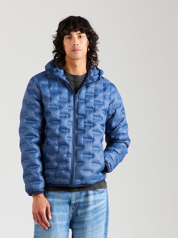 Veste mi-saison HOLLISTER en bleu : devant