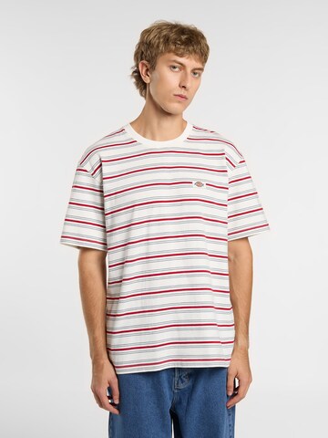 DICKIES Футболка 'Lewistown' в Серый: спереди