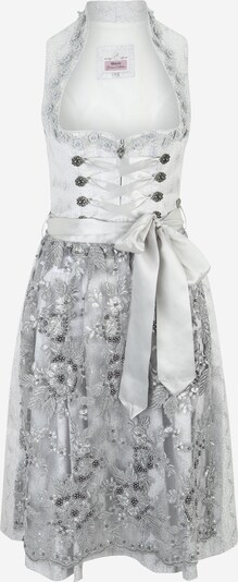 MARJO Dirndl 'Wally' in Beige / Silver grey / Silver, Item view